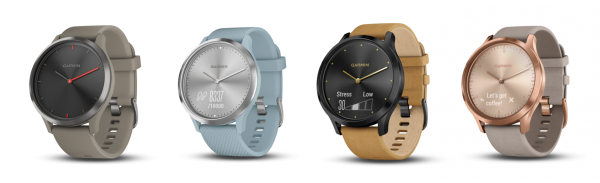 Garmin　アナログでクラシックなデザインとスマートウォッチ機能が融合した『vivomove HR』にニューカラーが登場！10月18日から発売