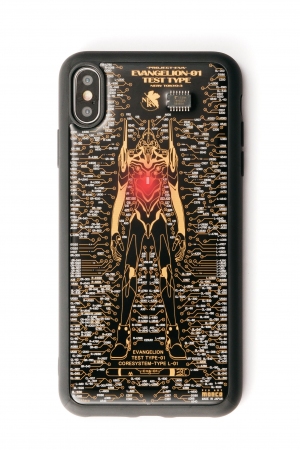 エヴァンゲリオンがプリント基板で光るiPhoneケースに！iPhone XS Max用・XR用として初号機・NERVの2種発売