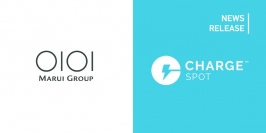 スマートフォン充電器シェアリングサービス「ChargeSPOT」、有楽町マルイで展開を開始