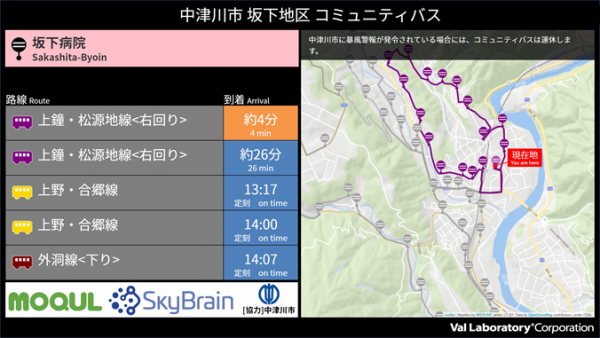 オープンデータを活用したバスロケーションサービスを実現！