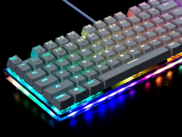 【上海問屋限定販売】  見とれるほど美しいキーボード US87キー配列ゲーミングキーボード　MOTOSPEED K87S　販売開始
