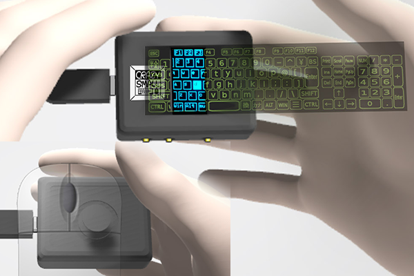 かつてない形状の超コンパクトなUSBキーボード＋マウス販売開始（クラウドファンディング公開後３日間で目標を達成）のお知らせ