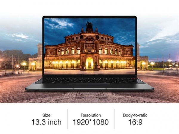 ベゼルレスノートCHUWI AeroBook、Indiegogoのクラウドファンディングにおいて、目標金額を達成！
