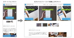 レスポンシブWebデザインを代替。スマホサイトからPCサイトを自動変換するJavaScriptモジュール「GCモバイルファースト」をリリース。