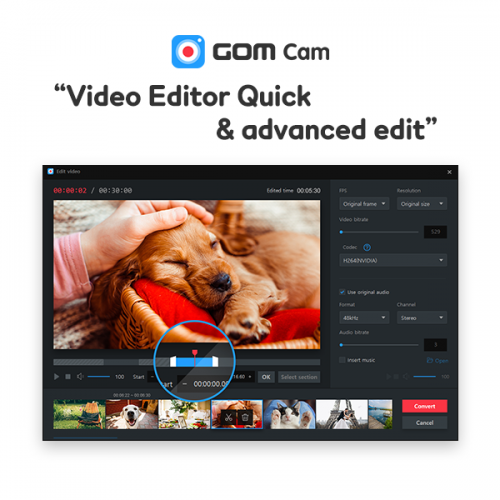 ユーチューバーの画面録画ツールGOM Camアップデート