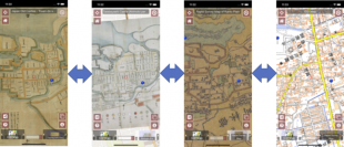 オープンソース古地図アプリ作成ライブラリのMaplat、UIを多言語対応へ。日本語、英語以外に韓国語、簡体/繁体中国語に対応。