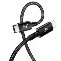 iPhone、iPadを1時間で最大75パーセントまで充電可能なUSB Type-C to Lightningケーブル「HY-PDLT1」6月12日発売！