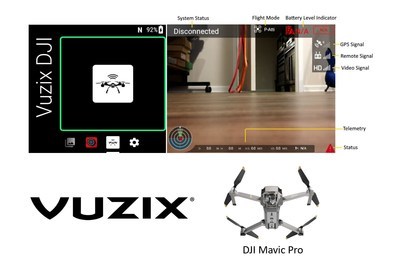 BladeスマートグラスはDJI Dronesへのビジュアルハンズフリーアシスタントに対応しました。