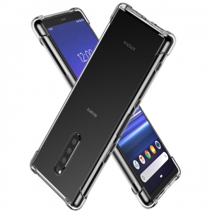 米軍MIL規格クリア！Xperia 1 耐衝撃TPUクリアケースを7月5日に発売