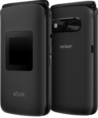 折りたたみ型携帯電話「eTalk」をアメリカで販売開始　第一弾としてアメリカ最大の携帯キャリア、「Verizon Wireless」で販売開始