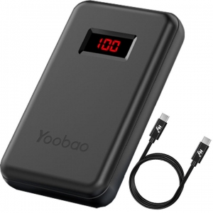 3台同時充電が可能なUSB PD対応モバイルバッテリー HY-PD10000を、Type-Cケーブルを付属して9月25日に発売