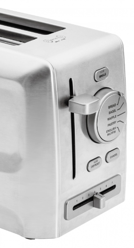 5つのモードでパンの美味しさを際立たせるポップアップトースターと、コーヒー通を唸らせる、最大14カップまで抽出可能な全自動コーヒーメーカー。クールな佇まいでインテリアを彩る新製品、クイジナートより登場！