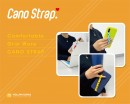 どんなスマホケースにもジャストフィット！使い方いろいろ、スマホリングの新しい形『Cano Strap』全17種類を発売