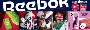 Reebok×Case-Mateコラボ スマホアクセサリー登場！iPhoneケース、AirPodsケース、ハンドストラップを発売