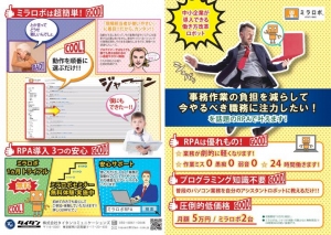 RPA導入後の効果をモニタリング＆検証！ タイタンコミュニケーションズが独自開発のクラウド型業務管理ツール「ミラロボマネージャー」3月2日提供開始