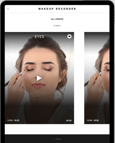 プロのメイクアップテクニックの持ち帰りが可能にコスメ店舗で活用頂けるiPadアプリ『MAKEUP RECORDER』提供開始