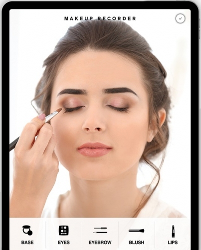 プロのメイクアップテクニックの持ち帰りが可能にコスメ店舗で活用頂けるiPadアプリ『MAKEUP RECORDER』提供開始