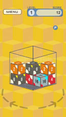 人気ゲーム「2048」に「ルービックキューブ」をMixした3D Puzzle Game【SPIN & DROP】iOS版アプリリリース！