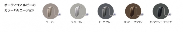 オーティコン補聴器、オーティコンのエッセンシャルクラス*1史上最高音質で、充電、外部接続との通信性を兼ね備えた「オーティコン ルビー」を発売