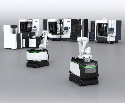DMG森精機とNTT Com、自律走行型ロボットをローカル5Gで遠隔操作する共同実験を開始
