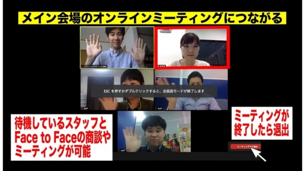オンライン展示会サービス『 Face Map 』を開始！アフターコロナでもFace to Faceの場を実現し、最大100ルームのオンラインビデオツールを搭載