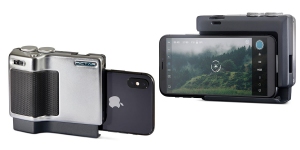 片手での撮影設定やシャッター操作も可能なスマホ用カメラグリップ『miggo PICTAR PRO』を販売開始　-真鍮製のボディを採用したクラシックカメラのような風合い-