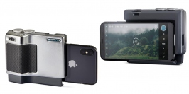 片手での撮影設定やシャッター操作も可能なスマホ用カメラグリップ『miggo PICTAR PRO』を販売開始　-真鍮製のボディを採用したクラシックカメラのような風合い-