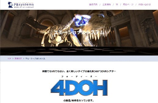 4D王にインタラクティブ機能を追加したi4DOH  秋葉原で実機デモを開始