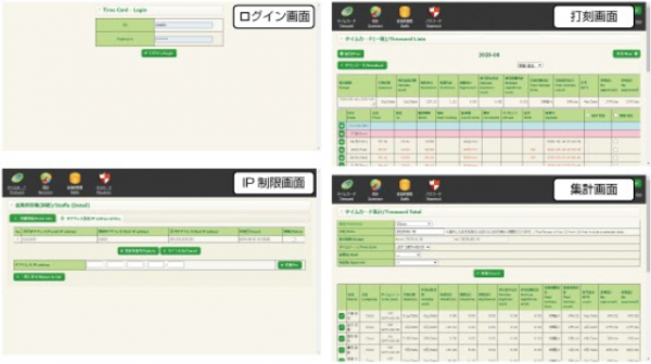 テレワーク実施に合わせ、クラウド勤怠管理【クラウドタイムカード】をリリース ～在宅業務の勤怠管理をWebでお手軽一括管理～