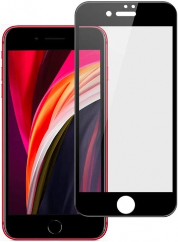 WANLOK 『iPhone SE（第2世代）』専用フィルム　YouTubeで貼り方も紹介中、 iPhone7/8も対応のフチが浮かない全面吸着保護フィルム
