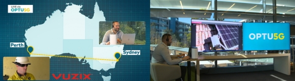 Optusは、OPTUS 5GネットワークとVuzixスマートグラスを利用して、COVID 19下での遠隔作業支援と将来へのビジネス継続性を発揮します