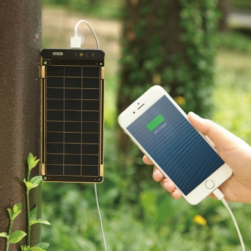 【限定数を再入荷！】「YOLK Solar Paper」世界最薄！持ち運びが簡単なソーラーチャージャー【大人気製品！】