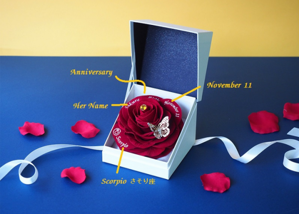 11月22日、23日は“良い夫婦(ふうふ)”“良い夫妻(ふさい)”の日 一年で最も多い【結婚記念日】に愛する妻へ贈る「赤バラ」のギフトボックス
