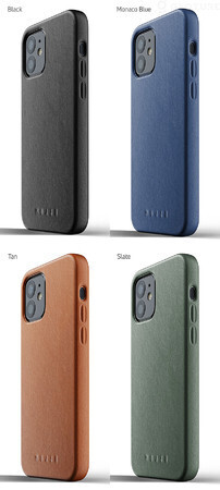 【人気につき販売再開！】「Mujjo iPhone 12 レザーケース」を再入荷しました！【フルグレインレザー／マイクロファイバー裏地／カード入れ】