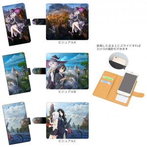 TVアニメ『魔女の旅々』のキャラを印刷したスマホケース＆スマホスタンド＆パスケース＆クリアチャーム＆缶バッジなど6種22製品が新登場！