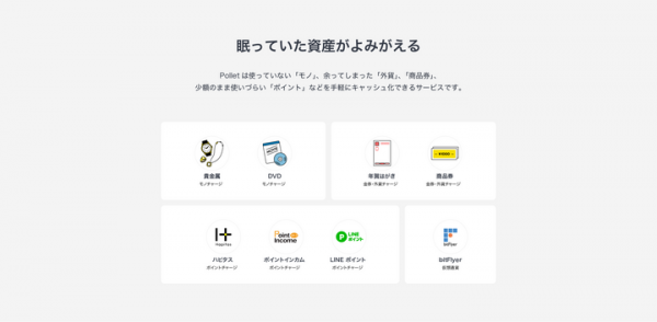 「国内初、お金を使わずお買い物ができるPollet（ポレット）」がウォレット化いたしました。