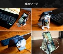 【上海問屋限定販売】MagSafeとAppleWatchの充電器をおしゃれに固定　充電器取付対応3in1アルミ合金モバイルスタンド　販売開始