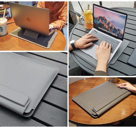 【大人気につき再入荷！】「SINEX™」ケース・スタンド・リストレストをこれひとつで実現！ 世界初3in1多機能ラップトップケース