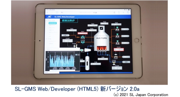 比類なくコンパクトで高速な HTML5 コードに変換して Web 運用できる SL-GMS Web/Developer の新バージョン 2.0a をリリース