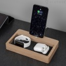 ​【入荷しました！】「OAKYWOOD iPhone 充電ドック オーガナイザー」【Lightning対応／AirPods／ポーランド産の無垢材を手作り】