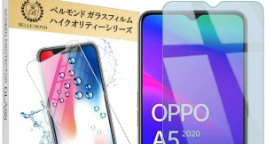 OPPO A5 2020対応、ブルーライトカット ガラスフィルムを発売！