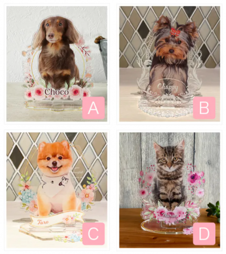 「Pic-do!」からペットのメモリアル専用アクリルフィギュアを限定価格で提供、6月1日(火)12：00より​​CAMPFIRE にてプロジェクト開始！