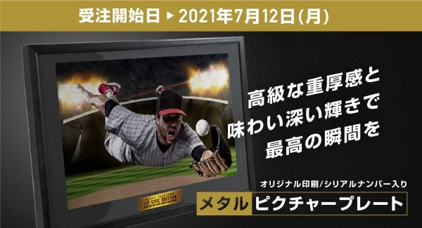 オリジナルデザインで制作可能なシリアルナンバー入り『メタルピクチャープレート』を発売いたします！