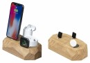 ​【再入荷しました！】OAKYWOOD「3 in 1ドック」ポーランド発の木工製品。Apple製品をまとめて充電！【大人気​​品薄！】