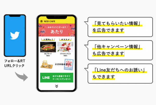 アルファコム、Twitterキャンペーンツール「Atatter」の提供を開始