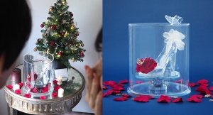 「埃(ほこり)の被らないケースが欲しい」お客様の声から新登場！ Xmasプロポーズを後押し♪「ガラスの靴 専用ケース」販売開始