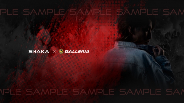 【ガレリアよりリリース】ゲーミングPC GALLERIA(ガレリア)　大人気ストリーマー SHAKAとのコラボモデル全5機種販売開始