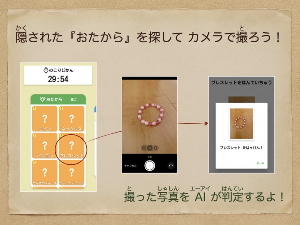 新感覚ゲームアプリ「おたからさがしメーカー」リリース