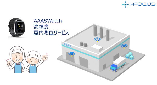 株式会社アイフォーカスが「AAASWatch」利用ユーザーを対象に、高い精度で位置情報を表示・管理できる「屋内測位サービス」をオプションで提供開始