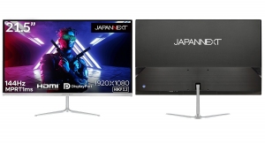 JAPANNEXTが21.5型フルHDパネル搭載、144Hz対応の ゲーミングモニター JN-T215FLG144FHDを5月27日(金)に発売